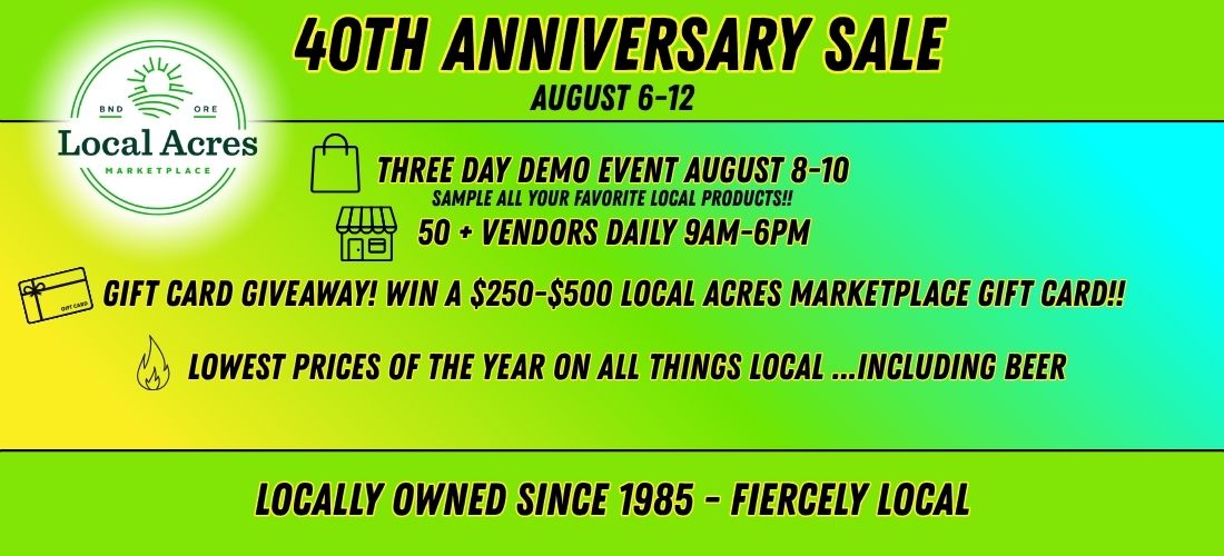 40th Anniversary Sale